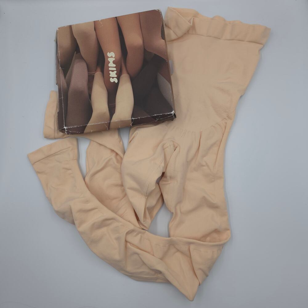 SKIMS Sculpting Legging Sand Nude High Waisted Shapewear SH-LEG-0203 S/M